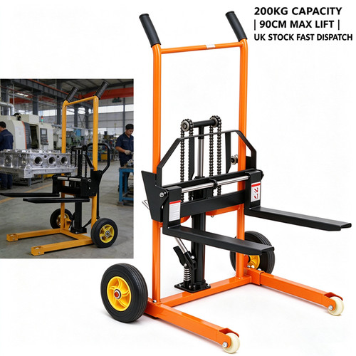 200kg manual pallet stacker - manual,
