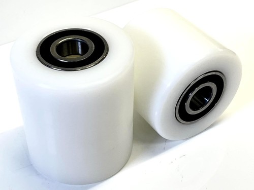 Pair hdpe pallet truck wheels - pair,