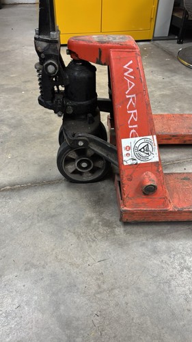 Warrior red pallet jack hand - red,