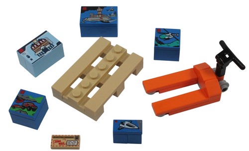 Lego pallet truck - lego, &