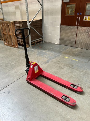 Hand pallet pump - -, used