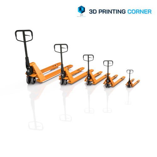 Hand pallet truck - pallet, 1:24