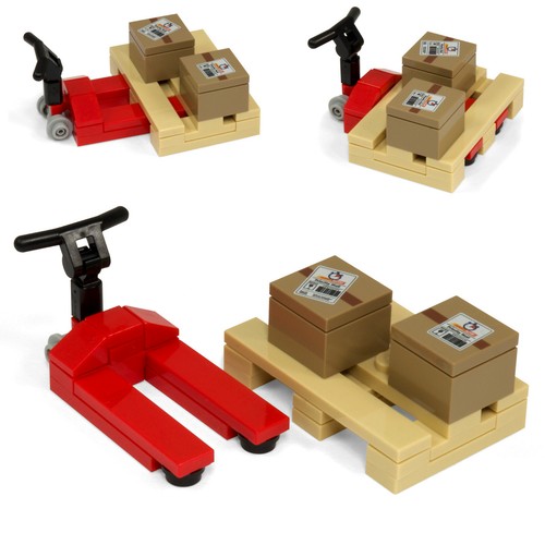 Pallet truck parcels - truck, 2