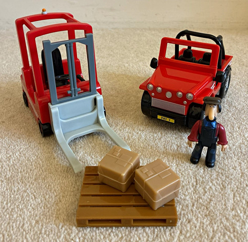 Postman pat forklift truck - pat,