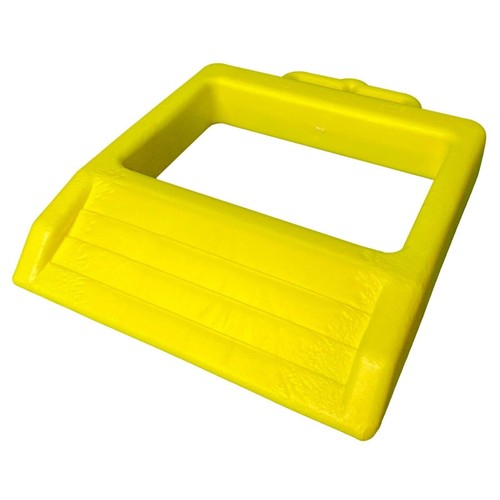 Pallet truck stop chock pump - stop,