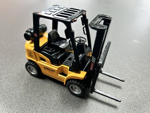 Forklift truck with - forklift, and